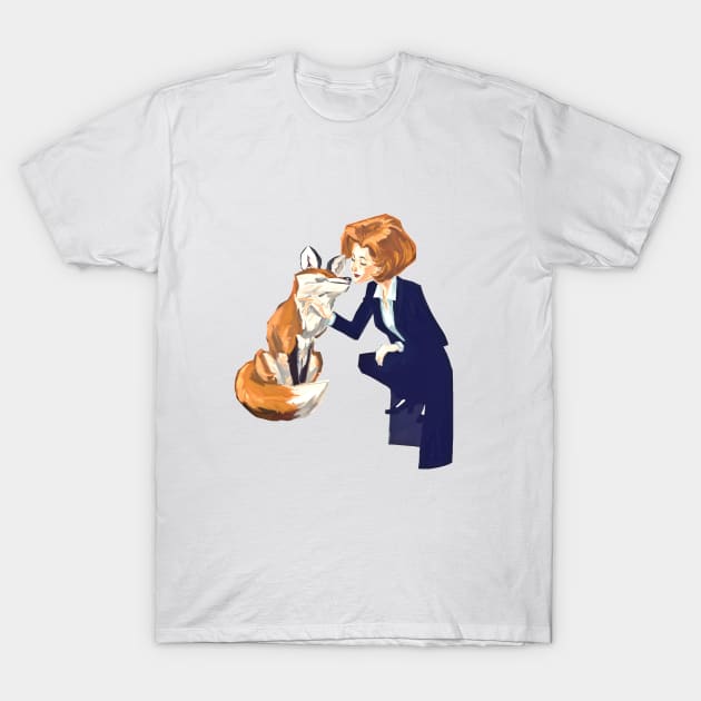 Trust of a fox - x files T-Shirt by tumblebuggie